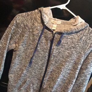 Navy blue and grey jacket